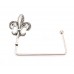 Bag Hanger - Antique Silver Fleur de Lis - BH-GB488